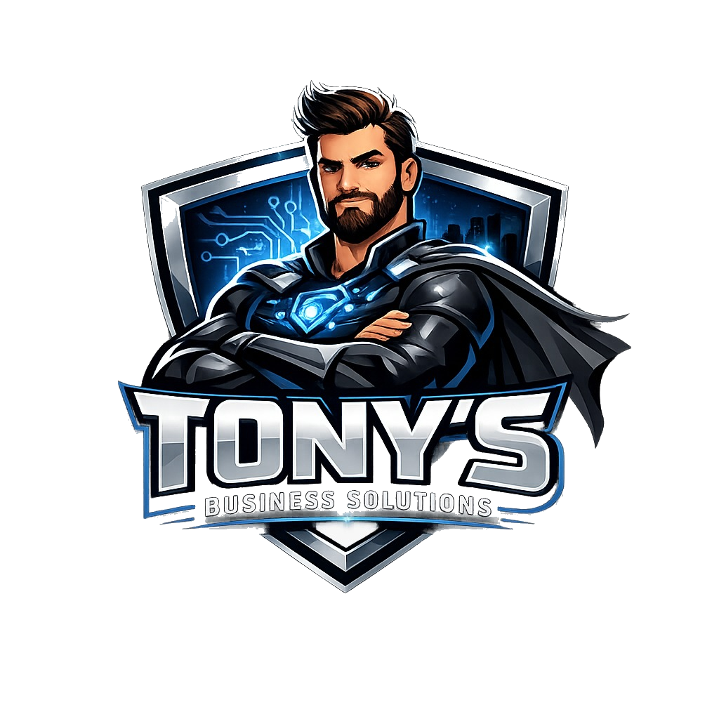 Tony's Business Solutions logo
